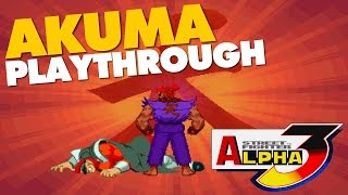 Street Fighter Alpha 3 – All Perfect, Akuma, Hardest Difficulty