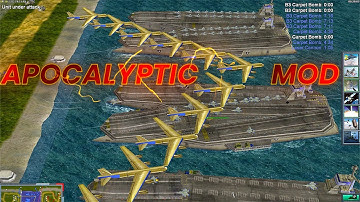 INSANITY!💣 USA Navy Carrier & Carpet Bomb Horde Wiped Them in Seconds 😳 | Apocalyptic Mod  Zero Hour