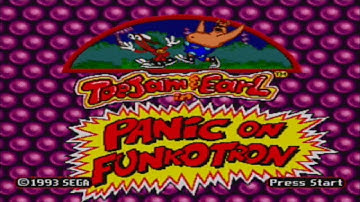 Toejam & Earl Panic On Funkotron Level 1: Funky Forest