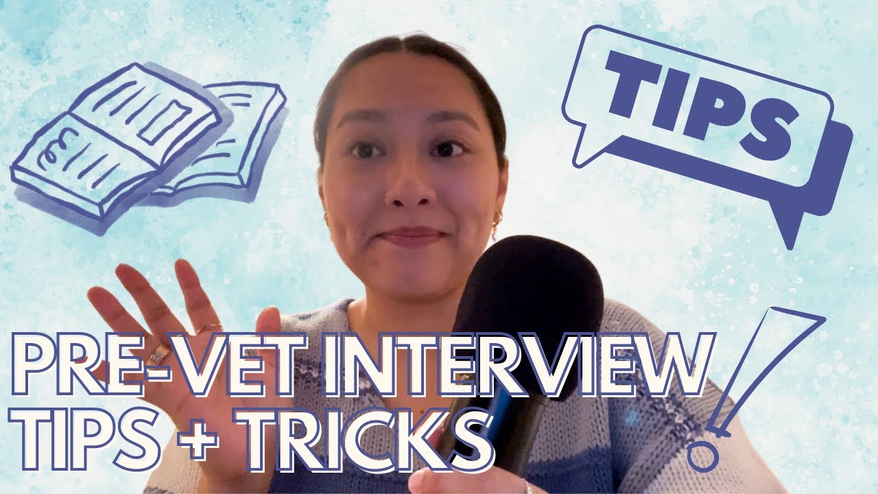 Vet School MOCK Interview + Tips & Tricks | AndreaJoyce