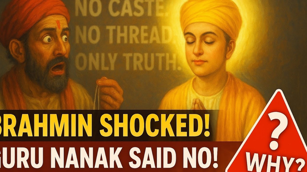 😲Guru Nanak Janeu Controversy Explained! 😨 सिख धर्म का बड़ा सच!" |  Sikh Basics |