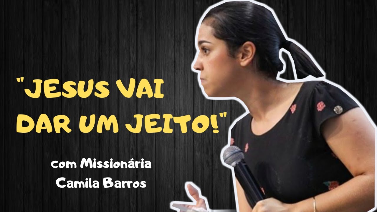 VOCÊ É INSTRUMENTO DE DEUS | Pregação Camila Barros - YouTube