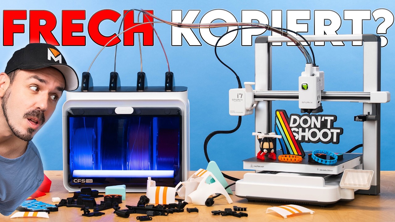 Creality SparkX i7 – Der bessere Bambu A1 oder nur ein Klon?
