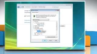 Windows® Vista: Change Start menu Power Button default