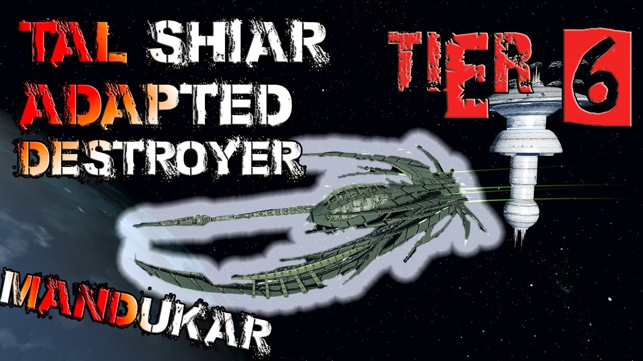 Tal Shiar Adapted Destroyer [T6] - Mandukar – with all ship visuals - Star Trek Online