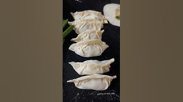 You MUST Try This Easy Chinese Dumplings 🥟…. #shorts