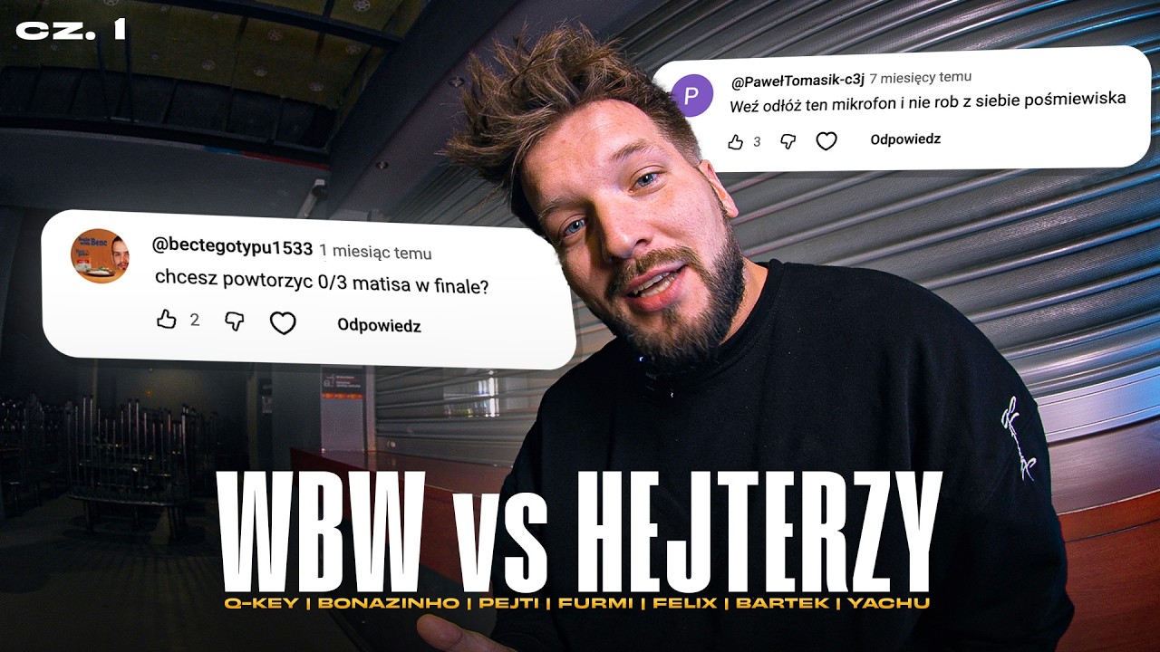 WBW vs HEJTERZY 🥊 YACHU, BARTEK, FELIX, PEJTI, BONAZINHO, Q-KEY, FURMI cz. 1