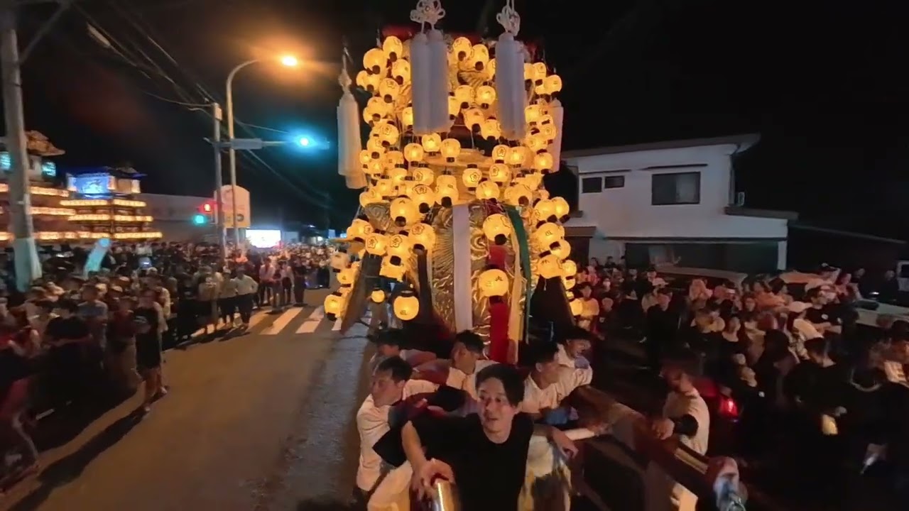 氷見の前夜祭　とうしょく前　2025年10月13日