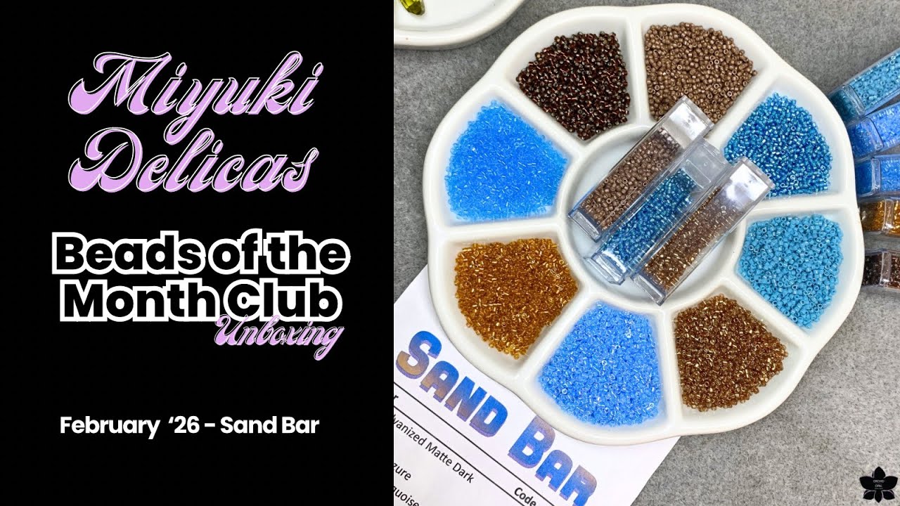 Delica Beads of the Month Club | Sand Bar