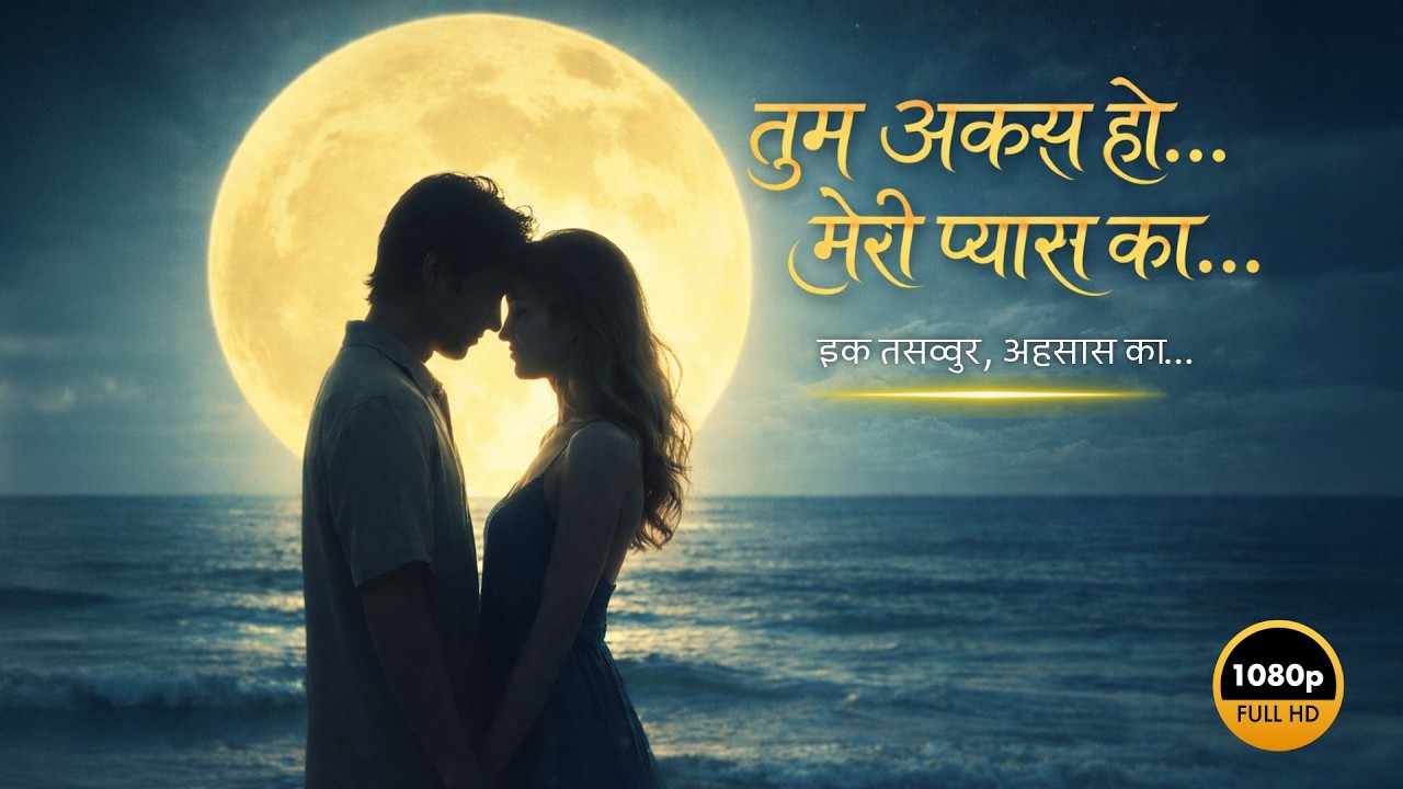 Tum aks ho…meri pyaas ka 💔 तुम अक्स हो.. मेरी प्यास का | Hindi Sad Romantic Love Song 2026#love #sad