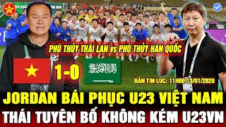 Download Lagu 💖NHÌN HLV KIM KẾ THỪA THẦY PARK, BÁO INDO TIẾC NUỐI, HLV U23 THÁI LAN TUYÊN BỐ VÀO TỨ KẾT NHƯ U23VN MP3