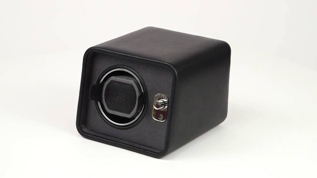 Wolf Single Watch Winder Black