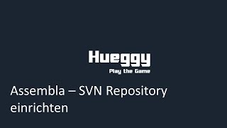 Assembla   SVN Repository erstellen