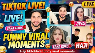 Nawab mama ye tang kary dy waliullah & jiya & sanakoko & haji & TikTok Live Funny viral moments 😆 🤣 