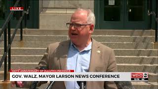 WDIO Live2: Gov. Walz in Duluth for 100th Anniversary
