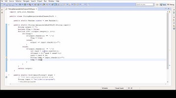 String Manipulation and Caesar Cipher Shifting