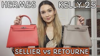 Hermes Kelly Sellier vs Retourne
