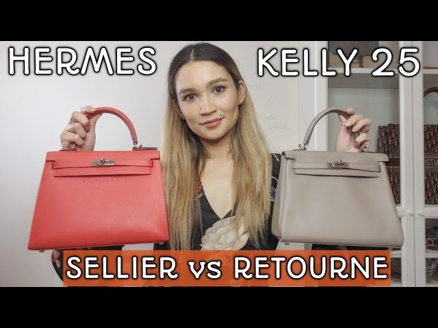 Hermes Kelly 25 Retourne vs Sellier
