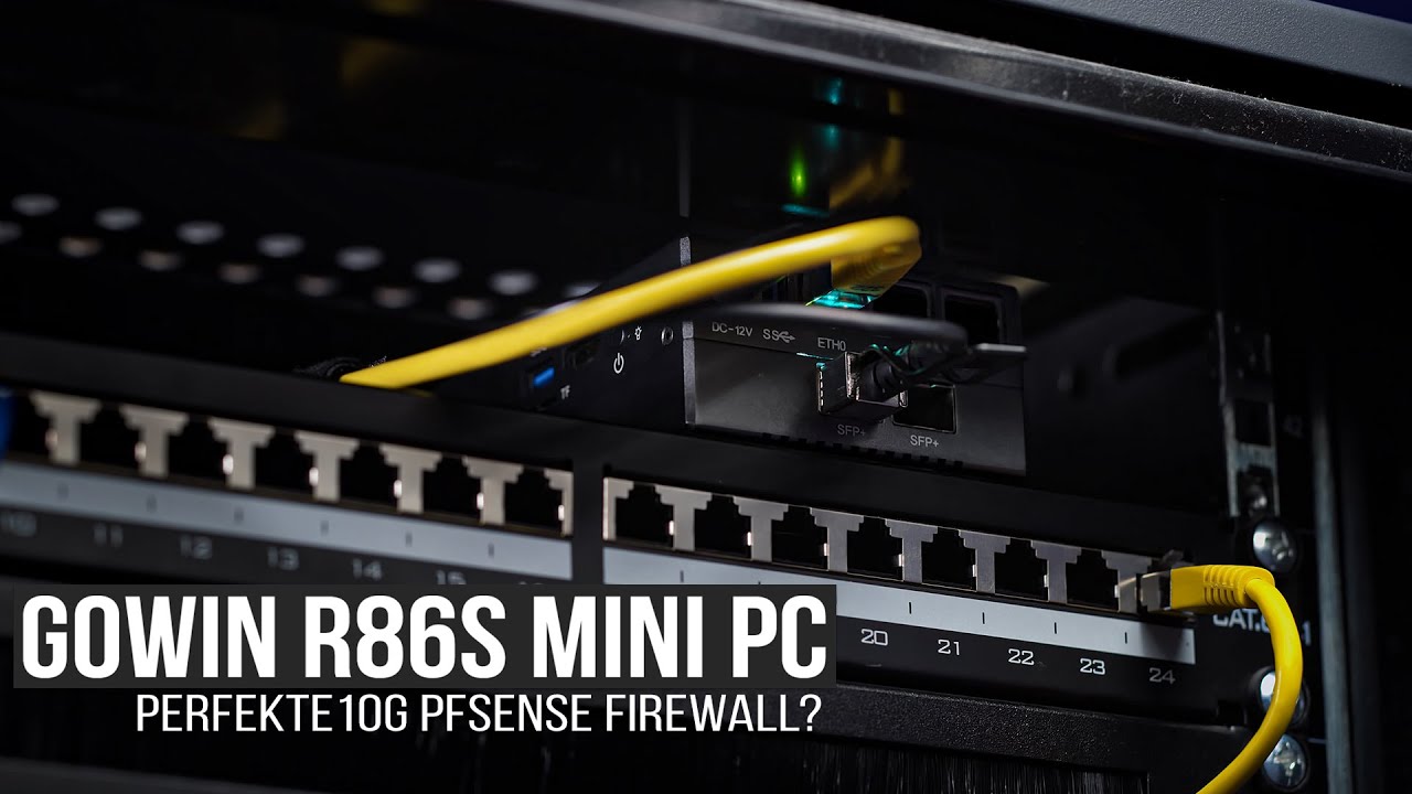 Die perfekte Low-Power 10GbE pfSense fürs Homelab? - Gowin R86S Review ...