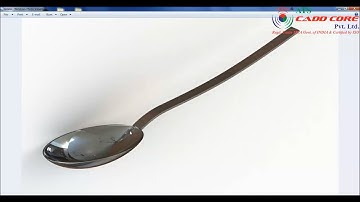 SolidWorks Surface Design of Spoon