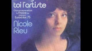 Video-Miniaturansicht von „Nicole Rieu - Et Bonjour a Toi L'Artiste“