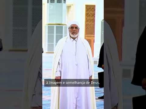 A visita do #papaleãoxiv à Grande Mesquita de Argel, na Argélia 🇩🇿