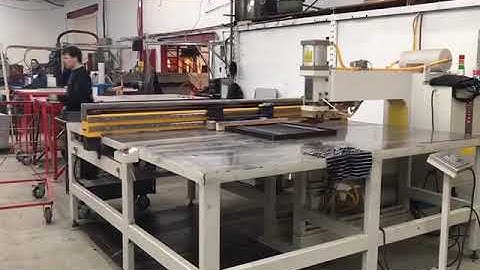 Hwashi Automatic Single Electrode XY Axis Type Wire Mesh Welding Machine