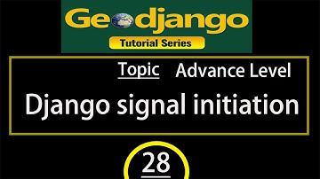 how to Django signal initiation