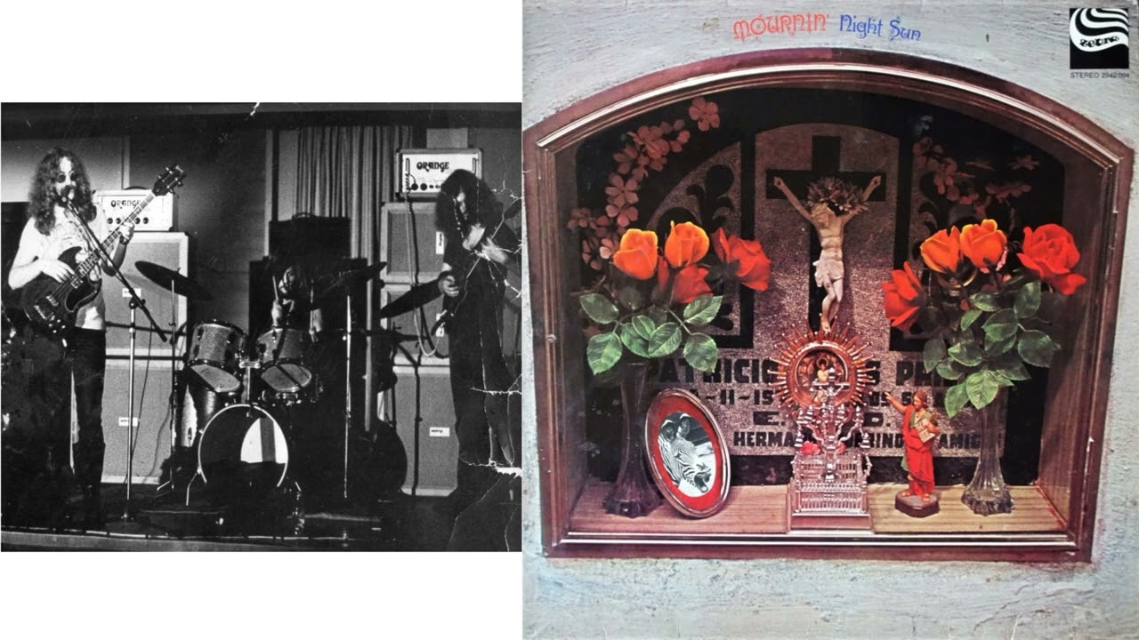 Night Sun - Crazy Woman- Mournin' LP [1972 Heavy Prog Krautrock. Mannheim Germany]