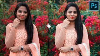 How to edit outdoor portrait in Photoshop cc 2020 | Photoshop tutorial | PIXEL WORLD screenshot 2
