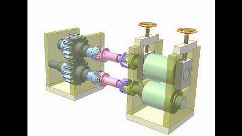 Transmission between two parallel shafts with adjustable axle distance 4