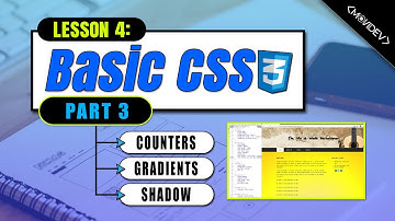 CSS Tutorial for Beginners | Basic CSS3 - Part 3 (Tagalog - Filipino Style)