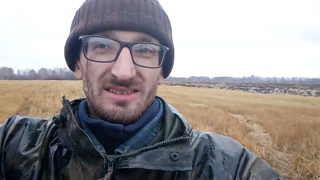 К 701 пашет зябь по снегу. Бесконечные поломки! №40