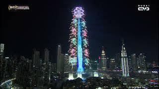 احتفالات برج خليفة برأس السنة الجديدة 2023 Burj Khaleifa Light up at Dubai in New Year