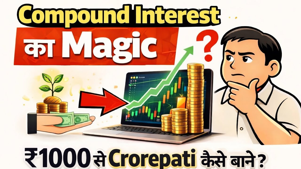₹1000 से 1 Crore! Compound Interest का असली Magic - YouTube