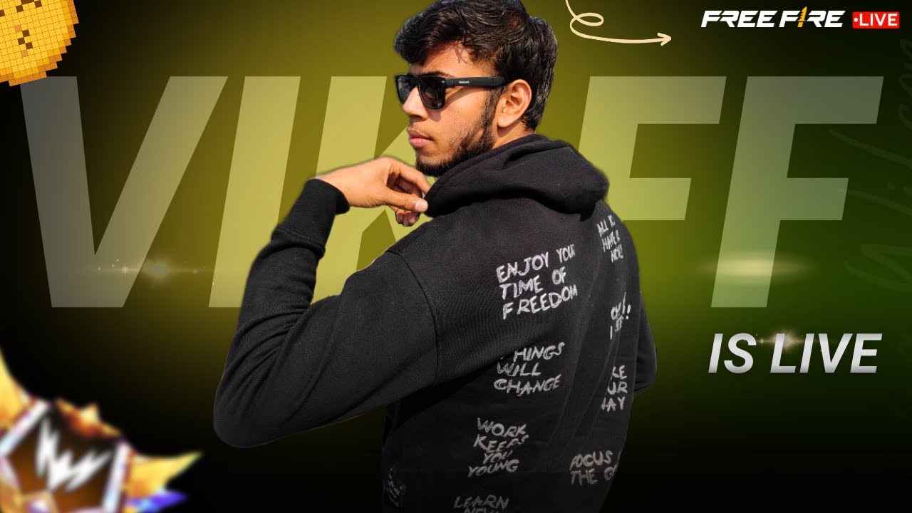 VIK FF LIVE | GRANDMASTER🎖️ RANK PUSH | ROAD TO REGION 