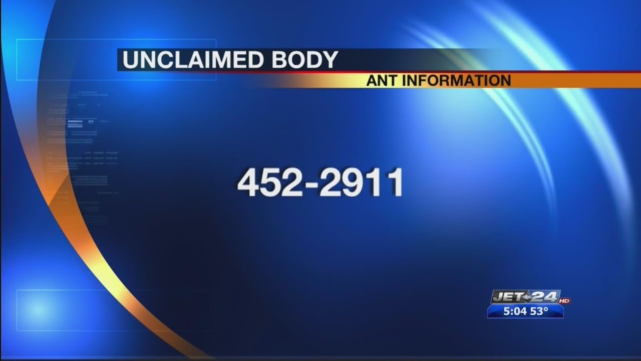 Coroner searches for family of unclaimed deceased 86-year-old