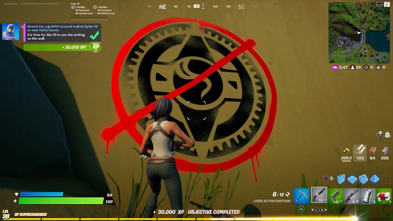 Search for a Graffiti - Covered Wall