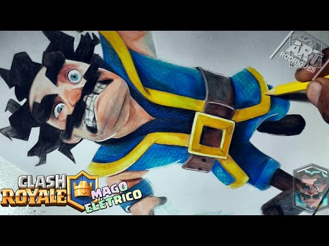 Mago eletrico, Mago eletrico clash royale, Festa clash royale