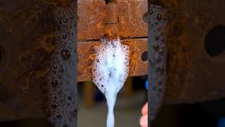 Rusted Hinge Joint Cleaning | Satisfying Transformation#RustRemoval #MetalCleaning #Satisfying
