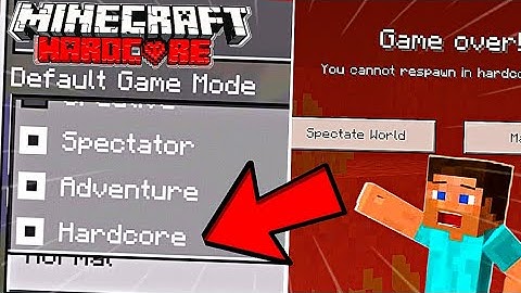 Hardcore Mod for Minecraft Pocket Edition 1.17+ 😱 | Java Edition Hardcore in Minecraft Bedrock |2021