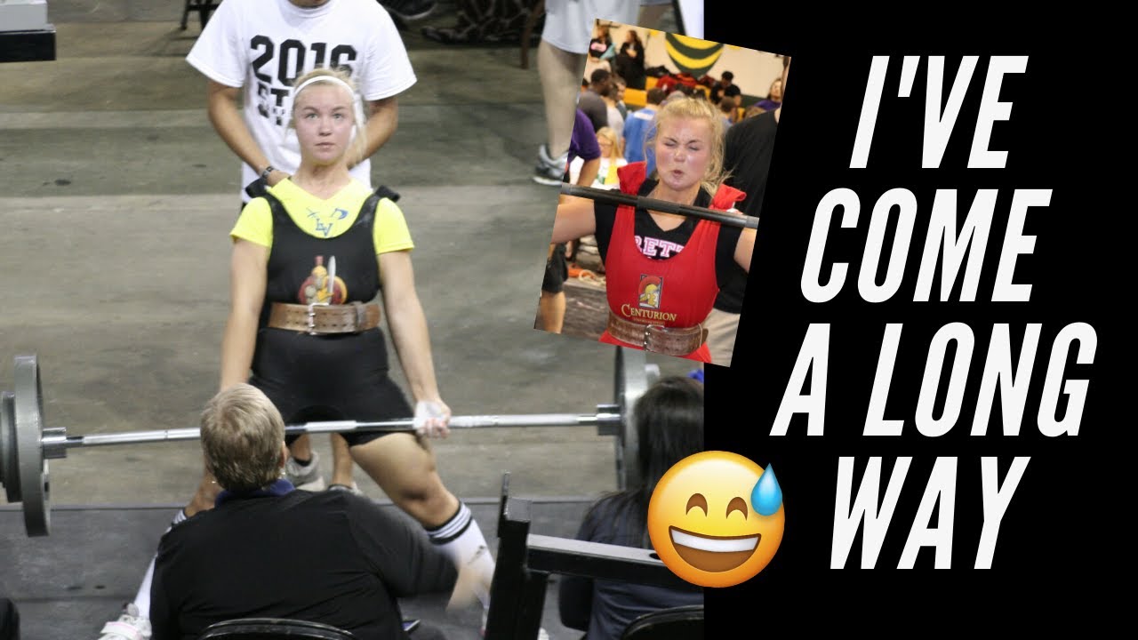 MY POWERLIFTING JOURNEY YouTube