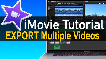 iMovie Tutorial - Export Multiple Videos From One Long Video | BATCH EXPORTING