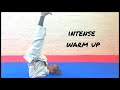 Intense karate Warm up