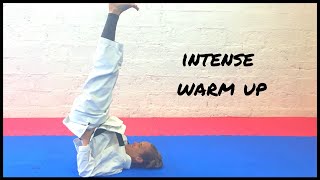 Intense karate Warm up