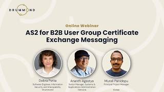 AS2 for B2B User Group Certificate Exchange Messaging