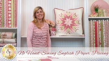 No Hand-Sewing English Paper Piecing | a Shabby Fabrics Quilting Tutorial