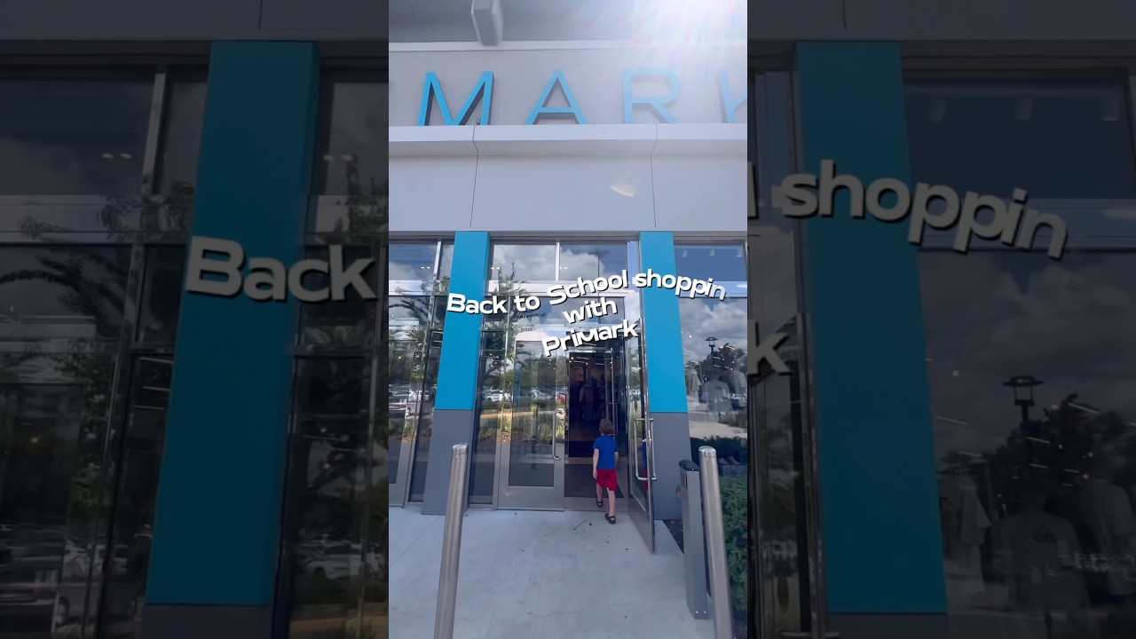 Back to school shopping with Primark 