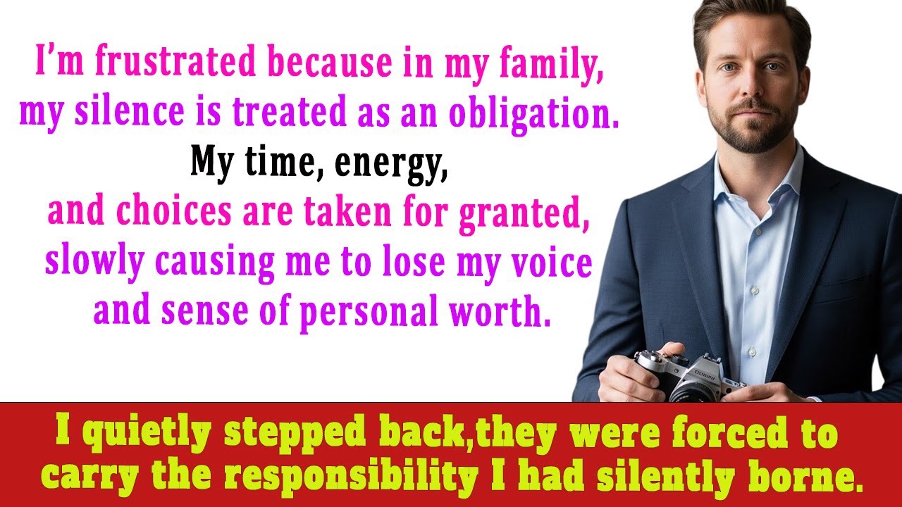 I Didn’t Confront Anyone — I Just Stopped Disappearing