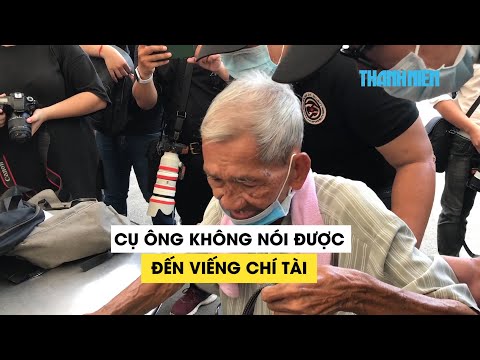 Video Xúc động hình ảnh cụ già nhờ người dìu vào viếng danh... - youtube